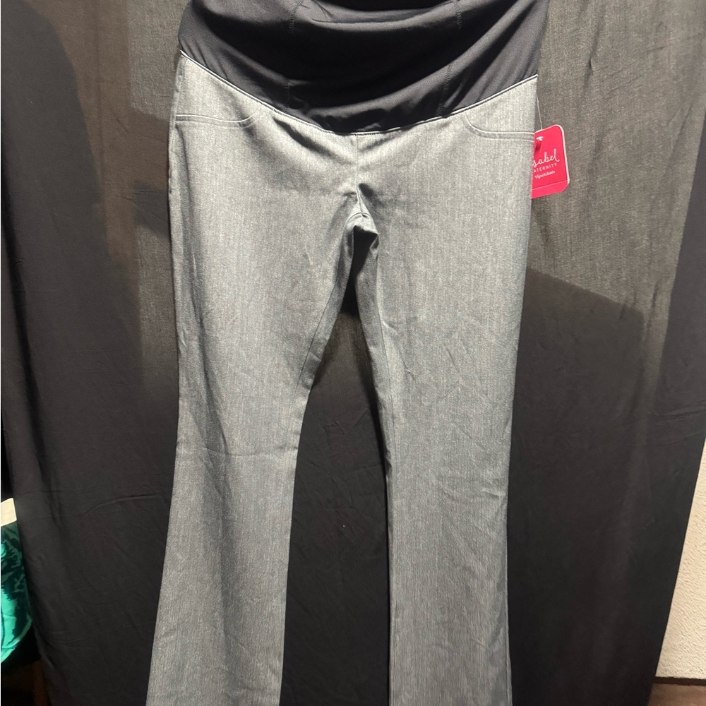 Isabel Maternity by Ingrid & Isabel Gray Maternity Pants
